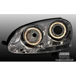 Fari anteriori Angel eyes Black Golf 5