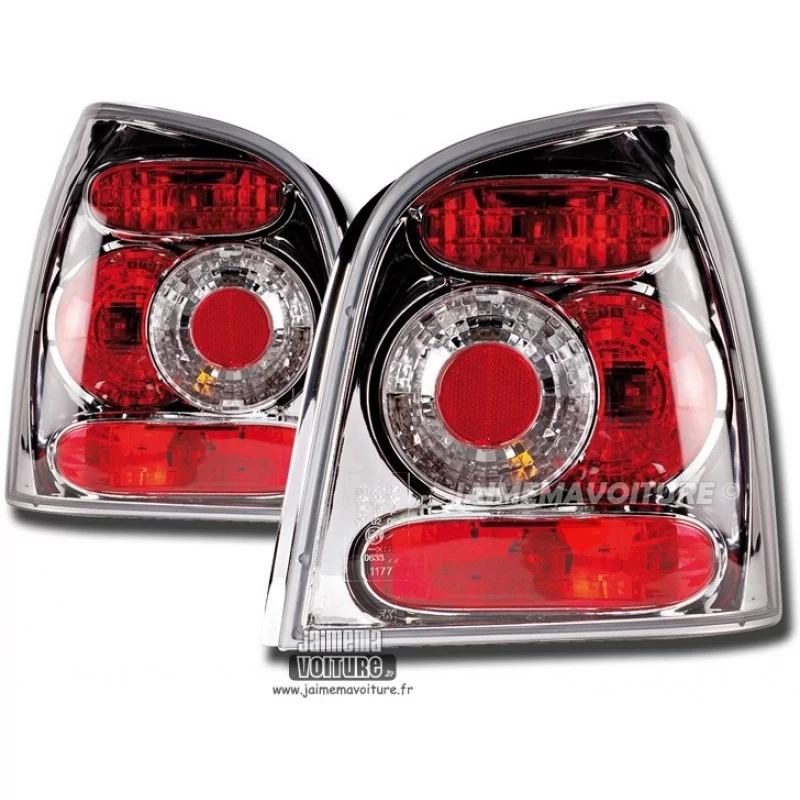 VW Polo 9N Chrome rear lights