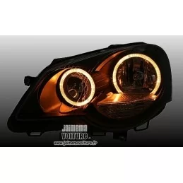  VW Polo 9N3 Angel eyes Depo Chrome