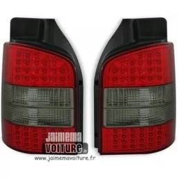  VW T5 Luci posteriori a led Rosso Nero