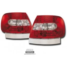 Audi A4 B5 LED-bakljus1 Röd