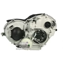 Faros delanteros tuning de clase Mercedes C W203