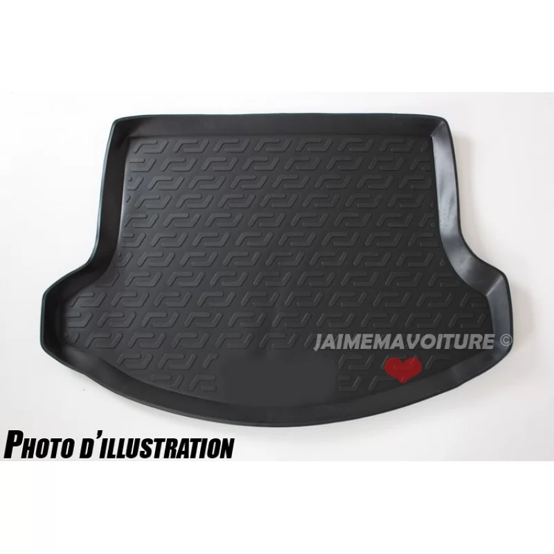 Tappetini in gomma per bagagliaio Nissan Note inferiore 2006-