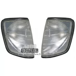 Pair of blinkers the Mercedes class E W124 white