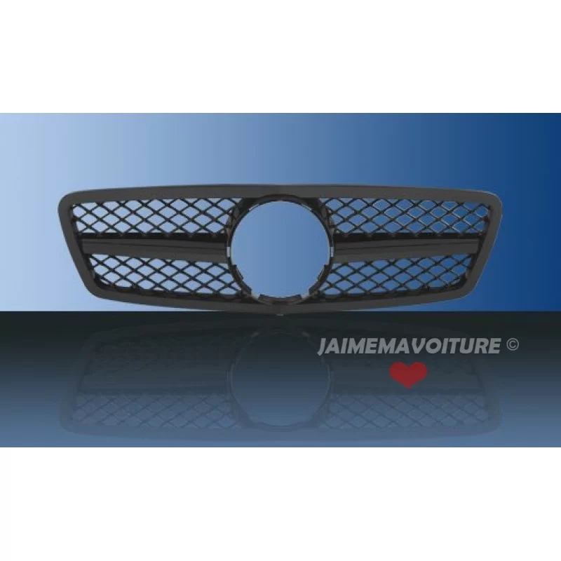 Mercedes C-Klasse AMG C63 glanzend zwarte grille