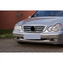 Mercedes C-klass kromad grill