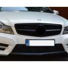 Black grille Mercedes C Class