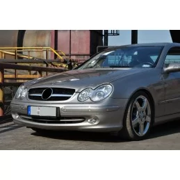 Calandre 1 barre chrome Mercedes CLK