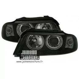 Fari Angel eyes per Audi A4 neri