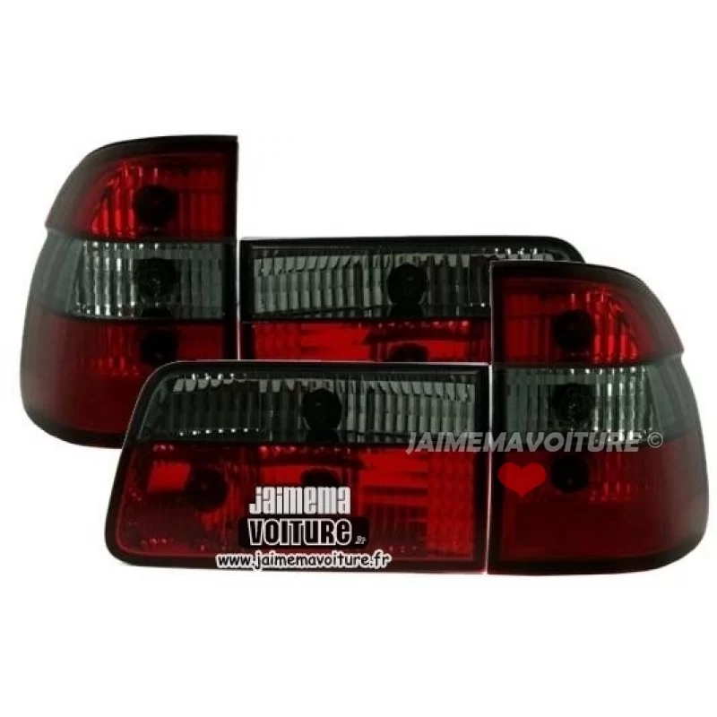 BMW E39 red smoked rear lights