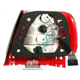 Audi A4 B5 LED Fanali posteriori rosso cristallo nero