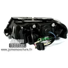 VW Passat 3BG Devil Eyes LED Fari Sonar Cromo