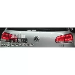 Golf 6 LED achterlichten Rood Wit