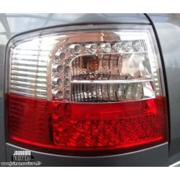 LED-achterlichten Audi A6 Avant Estate rood wit