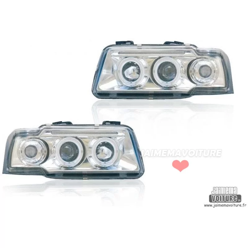 Audi 80 Angel Eyes cromo Junyan