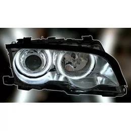 BMW 3 Reeks 1999-2001 - CCFL koplampen met angel eyes - Chroom