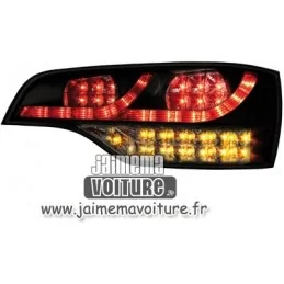 LED-bakljus Audi Q7 Rökröd tuning