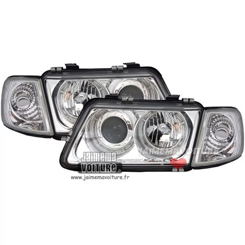 Audi A3 8L Angel eyes fase 1 Depo Chrome