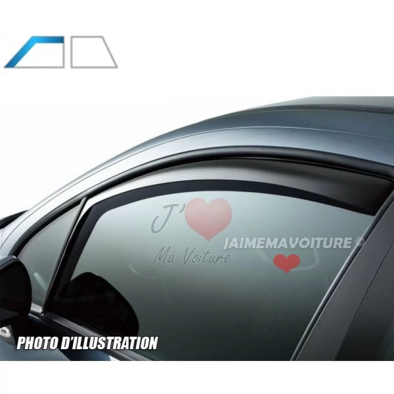 Paar spoilers RENAULT MEGANE COUPE na 2009