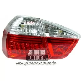 BMW E90 3 Reeks Rood Wit LED Achterlichten