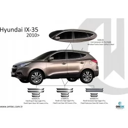 Chromglaskontur Hyundai iX35