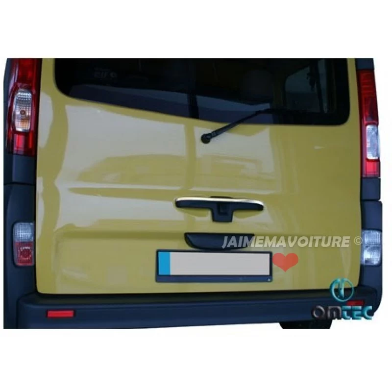 Kromad kåpa för bagageutrymmets handtag Renault TRAFIC II Facelift 2010-