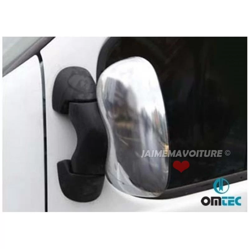 Chroom spiegelkap Renault TRAFIC II Facelift 2010-