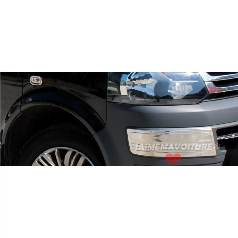 Added chrome bumper VW T5 CARAVELLE 2010 -.