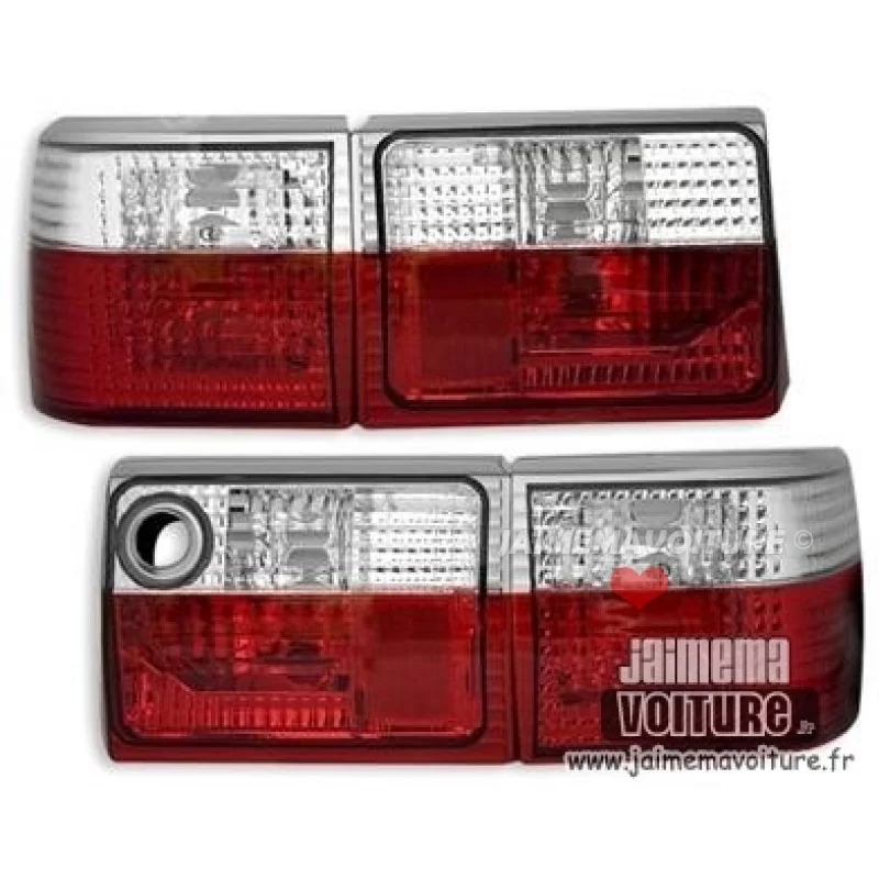 Achterlichten Audi 80 Cristal Rood Wit