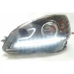 Front led lights Mercedes C class