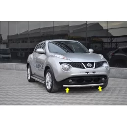 Bar vor der Schutz Alu für Nissan Juke