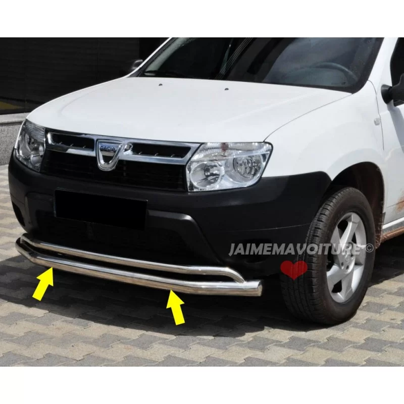 Barra di protezione anteriore in alluminio Dacia Duster