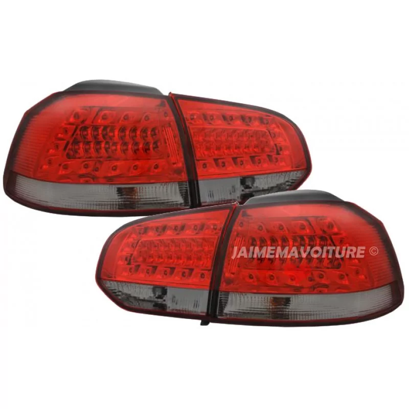 Golf 6 LED-bakljus