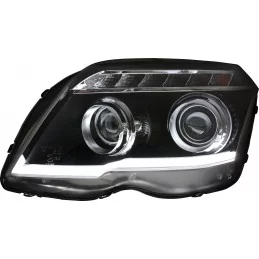 Mercedes GLK sportkoplamp - Zwart