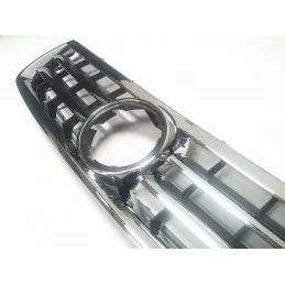 Zwart chromen VW Touareg grille