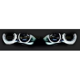 Angel eyes BMW Série 7 E38 CCFL 98-02 Chrome 