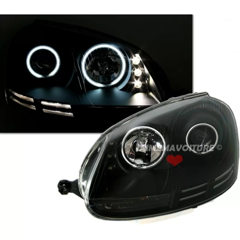 Golf 5 xenon-look LED koplampen voor