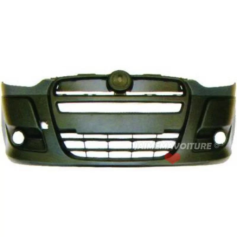 Front bumper for Fiat Doblo after 2010 black fog