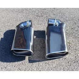 Salidas doble cromo VW Touareg escape aluminio