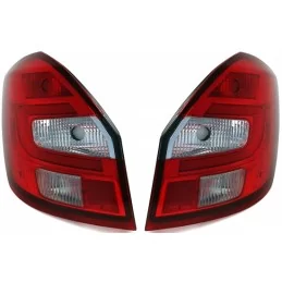 Skoda Fabia II LED koplampen achter