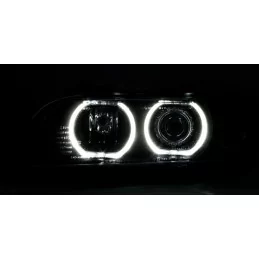 Angel Eyes främre strålkastare vit BMW 5-serie