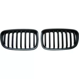 BMW 1 Reeks 2011-2015 matzwarte grille bean