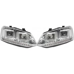 Linternas delanteras U - LED VW Polo 2009 - 2014