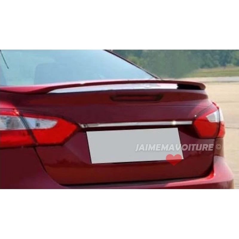 Ford Focus Sedan aluminium kofferlip chroom