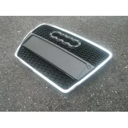 RS6 svart kromgrill Audi A6