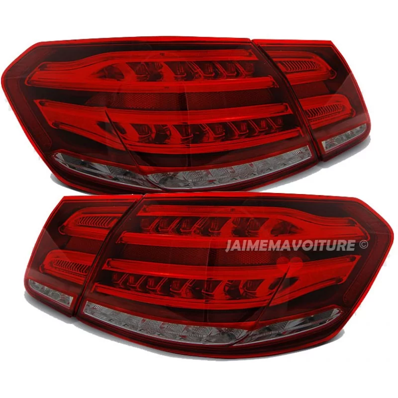 Taillights led Mercedes class E look facelift