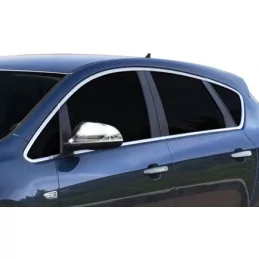 Outline of window chrome Opel Astra