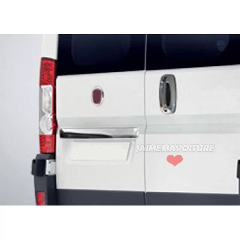 Bagagelucka i kromad aluminium FIAT DUCATO