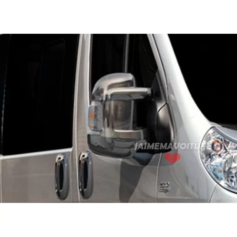 Calotte specchietti cromate 2 pz (ABS) FIAT DUCATO