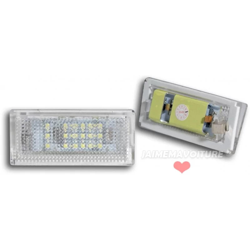 Lights led lighting plate E46 4 door